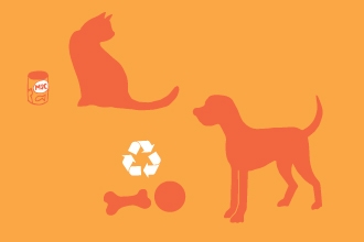 eco pets illustration