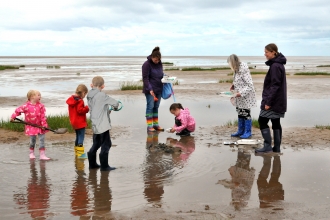 Mud Dipping ©Brian Jones