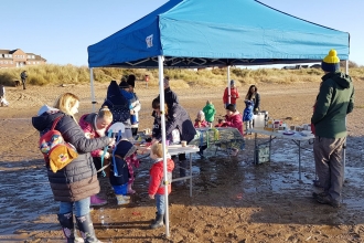 Beach tots