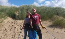 Beach clean North Beach