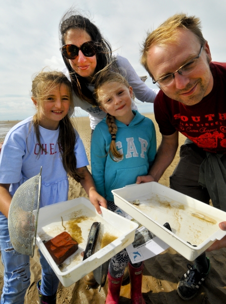 Beach finds on Formby beach