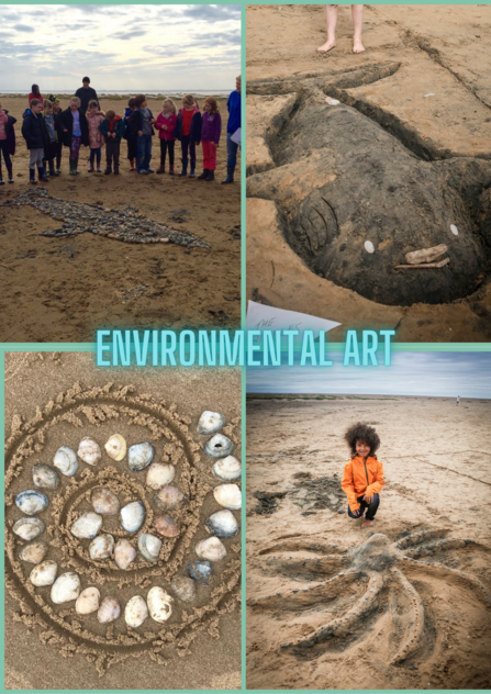 Beach School - Environmental Art