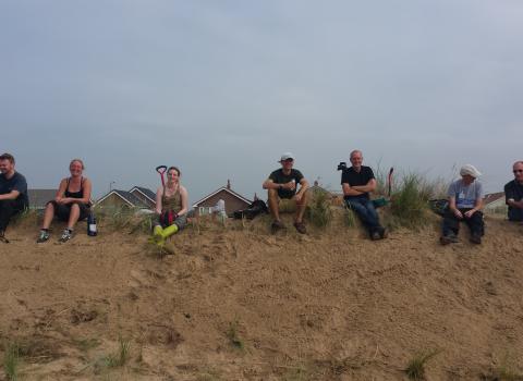 Fylde Sand Dunes Project Volunteers