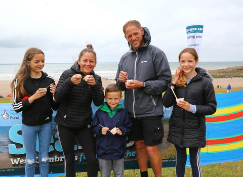 Locals enjoy beach festival at St Bees